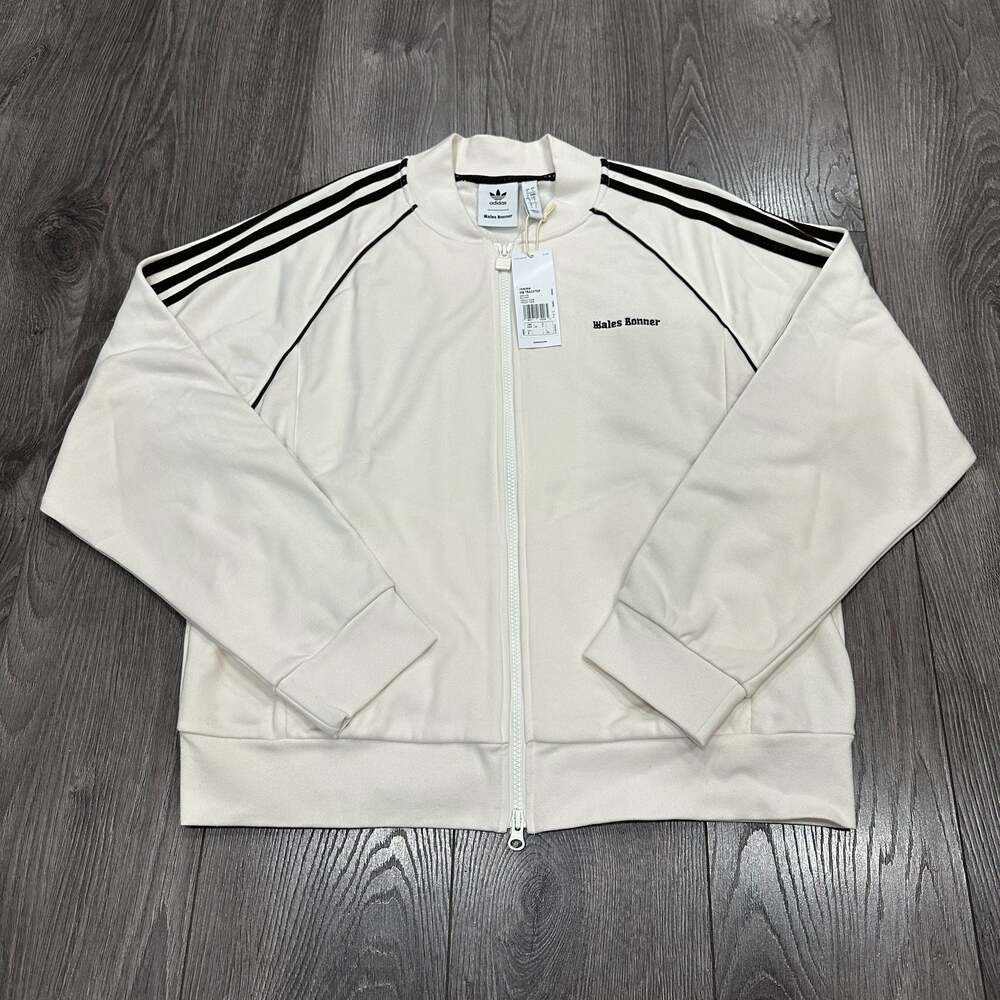Adidas x Wales Bonner Statement Track Top in Chalk White NWT (IM8394) Size L